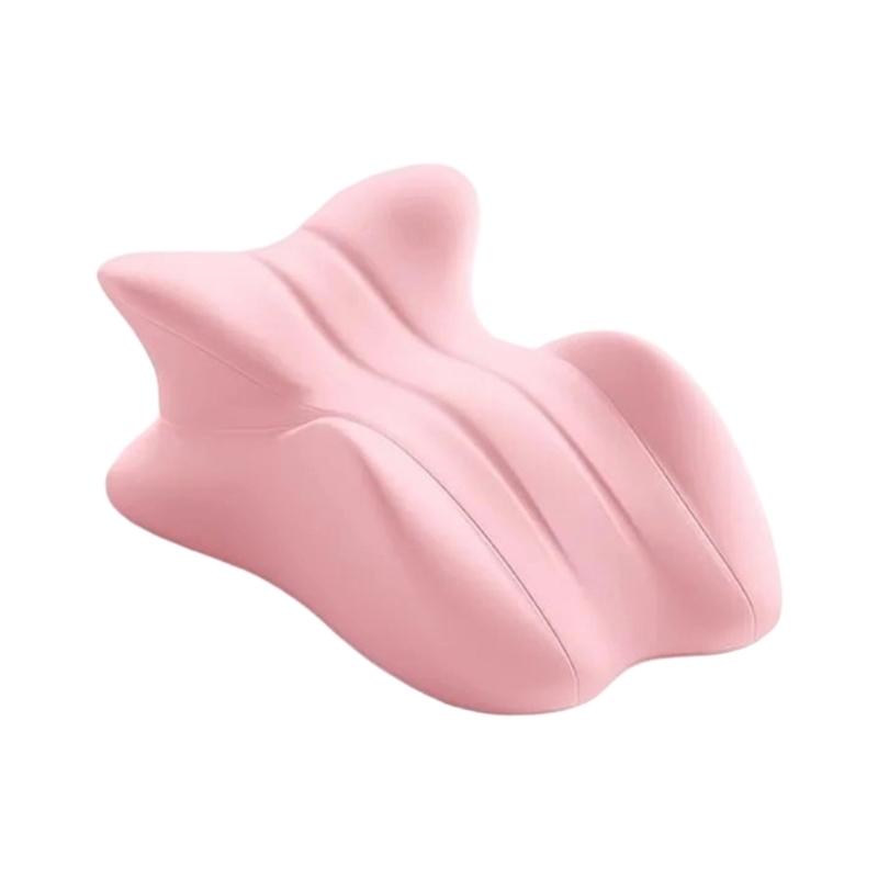 

Washable Memory Foam Couples Butt Cushion Office Chair Backrest Lumbar Support Intimacy Pillow Waist Relaxation Cushion розовый