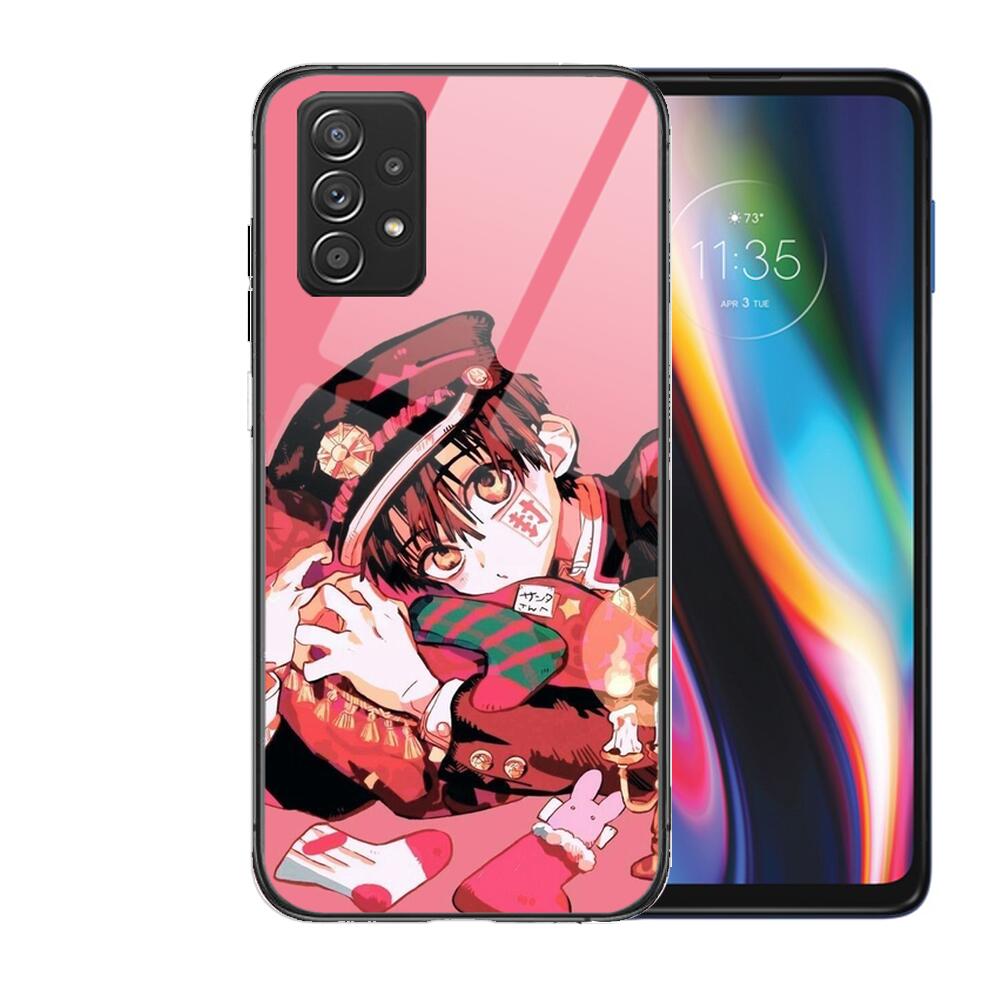 Toilet-bound Hanako-Kun Anime Tempered Glass Case Phone For Samsung Galaxy A51 A71 A60 A70S A70 A80 A21S A41 A20E A50 A30S 5g A3