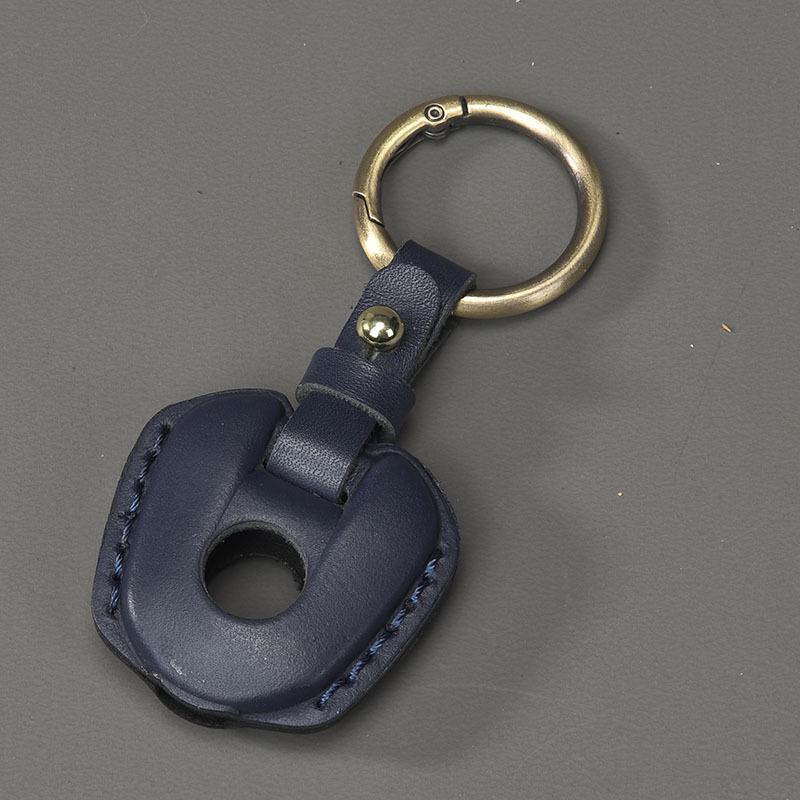 Handmade Genuine Leather Key Case for Honda Motorcycle CBR650, CB550, NC750 - Personalized Cowhide Holder