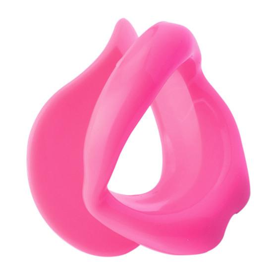 

Гнучкий коректор для губ Ергономічний дизайн Гладкий запобігає провисанню шкіри Рот Тренажер Інструменти для догляду рожевий