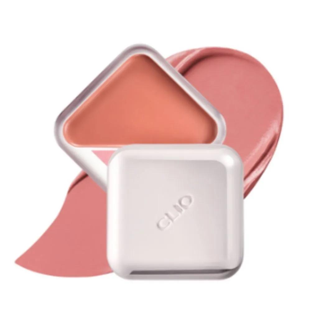 Clio Essentials Матовая помада-румяна Blur Vitality 04 Лепесток Кремовый