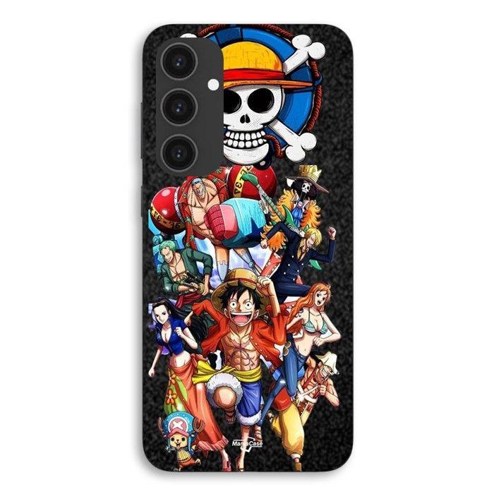 Coque Pour Samsung Galaxy S25 Plus One piece Monkey Luffy équipage anime manga Maniacase