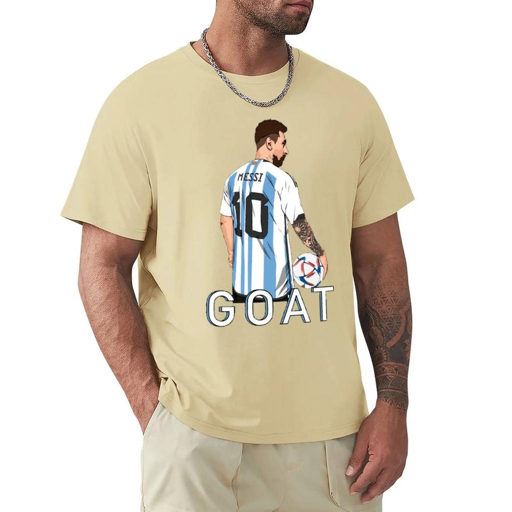 High Quality Casual Graphic Movement Tra CELEBRATION Lionel And Andrés And Messi And Argentina No.10 GOAT Caricature 50 Top Tee