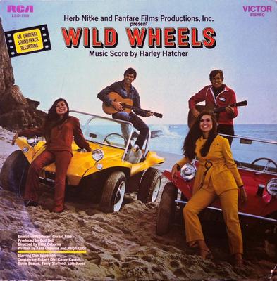 LP Record OST VARIOUS - Wild Wheels Music Score by Harley H LSO1156 RCA 1969 Japan Soundtracks & Musicals Used