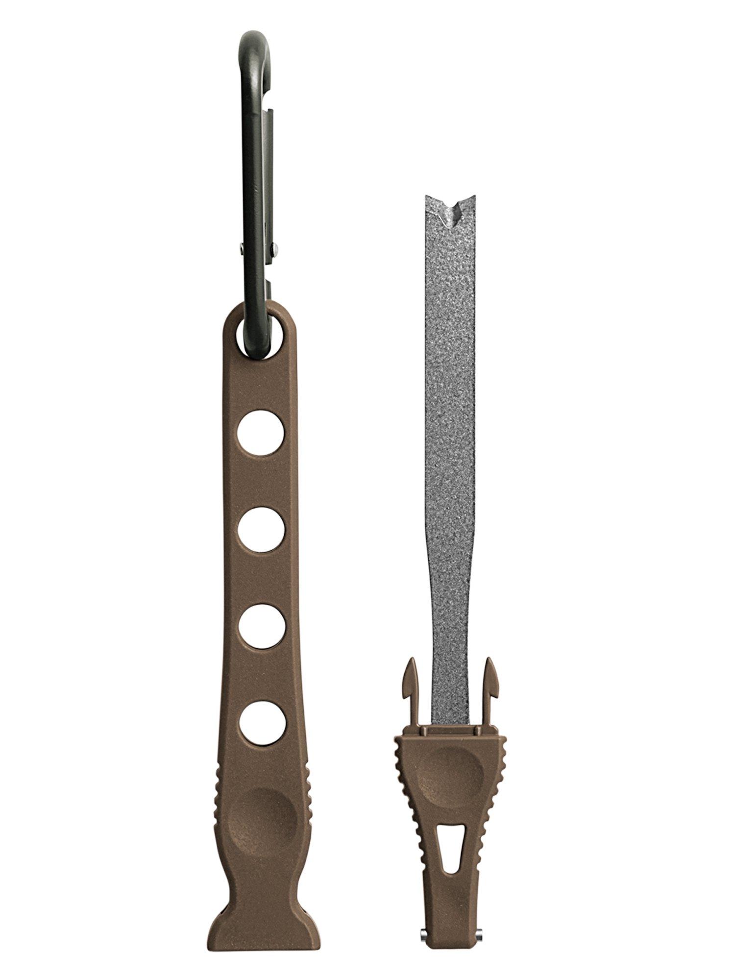 

Нож для кальмара Daiichi Seiko с ножнами 32143-1 Темно-земляной Рыболовный нож для эгинговой рыбалки