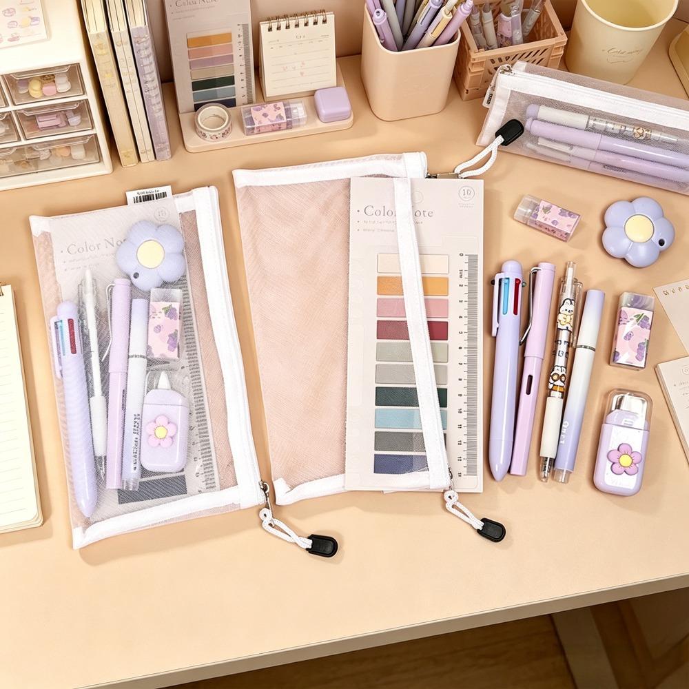 9 Stück/Set 9-in-1 Schreibwaren-Set Kunststoff-Gelkugelschreiber Langlebig Mehrfarbiger Stift Zurück zur Schule Geschenke
