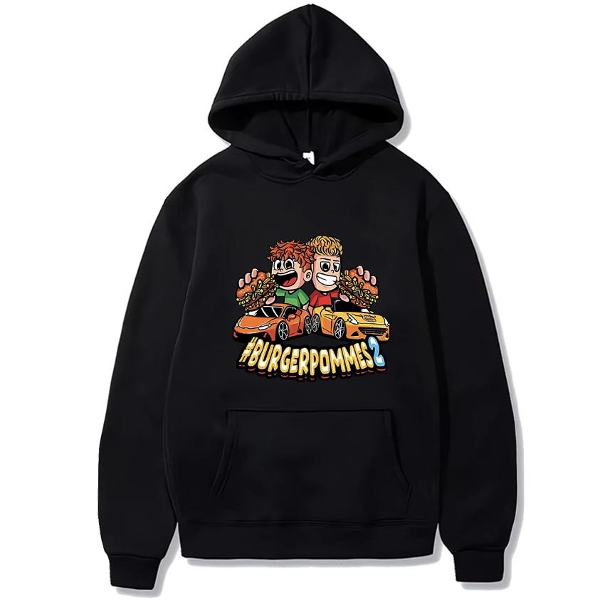 Volcom Men Oversized Long-sleeve Hoodie Hip-hop Fashion Casual Street Outdoor Y2K Fleece Autumn and Winter Sweatshirt Clothing