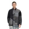Li Ning Lockerer Schnitt Colorblock-Design Drei-in-Eins Langarmjacke Herrenjacke Schwarz AWBR009-1