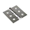 Stainless Steel Hinges Marine Grade 4inch Boat Hatches Hinge 100mm 6 Hole Casting Cabinet Door Hinge,Pack of 2/4