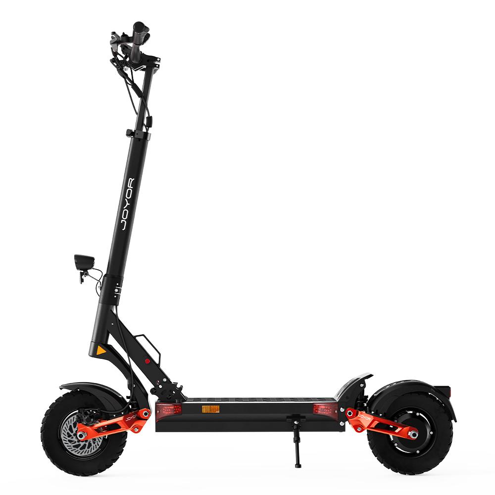 Trotinetă Electrică Pliabilă JOYOR T10 pentru Adulți Motor Dublu 1000W Baterie 60V18Ah E-scooter Viteză Maximă 60km/h & Autonomie 75km Roată Off-Road 10" E-scooter cu NFC