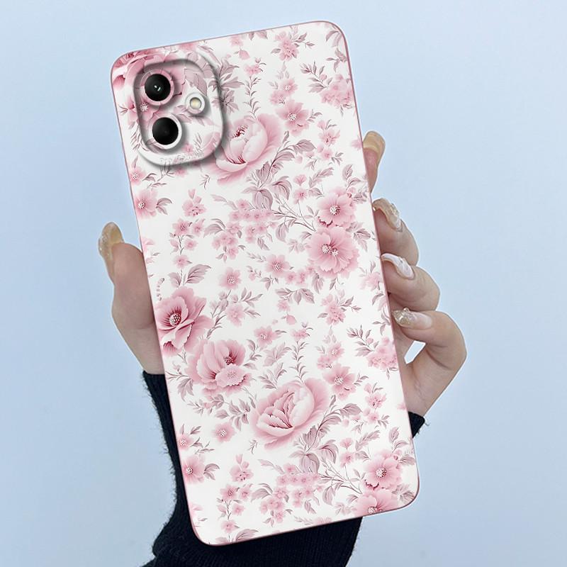 For Samsung Galaxy A04e A04 4G A04S Case Cute Panda Sweet Girls Cats Soft Silicone Back Cover Samsung SM-A042F A045F Phone Case