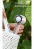 2026 Portable USB Ice Cooling Fan with Carabiner, Semiconductor Refrigeration, and High Wind Power
