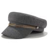 Hats for Women Cap Female Fashion Wild Solid Color Navy Cap Beret British Retro Fashion Painter Hat Berets