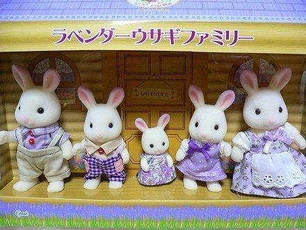 

Sylvanian Families Семья кроликов Lavender