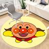 1pc Anpanman Chair Carpet for Office, Indoor Non Slip Washable Polyester Fiber Carpet, Mat For Office, Machine Washable