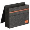 Gray Felt Bedside Organizer, 1 Pcs Non-Slip Storage Caddy, Hanging Bedside Storage Bag