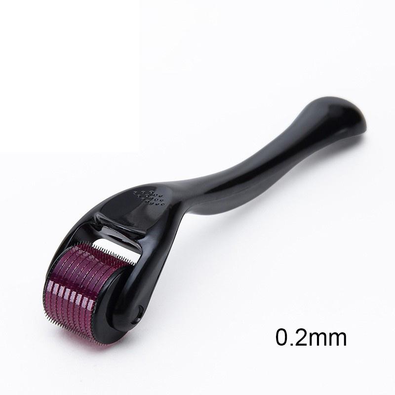 

540 Microneedle Derma Roller Микроигольная ручка для восстановления кожи 0.2MM чёрный