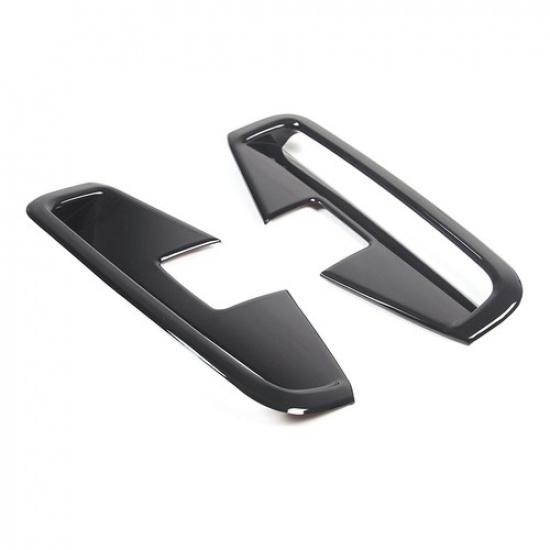 ABS Glossy Black Front Fog Light Frame Trim For BMW 4 Series - (2-door)