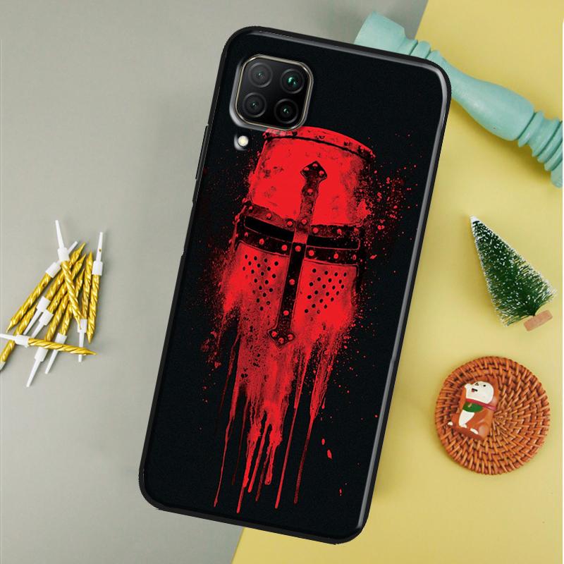 

Knights Templar For Huawei P40 P20 P30 Lite P60 Pro Nova 12s 12i 11i 10 9 SE 5T Y91 Y90 Y60 Y70 Y72 Y61 Case Huawei Nova Y91