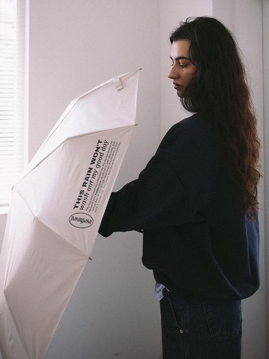 

WorthWord [Imprint] Good Day Durable 3-stage automatic umbrella/parasol/rain umbrella/rain umbrella UV blocking blackout Black