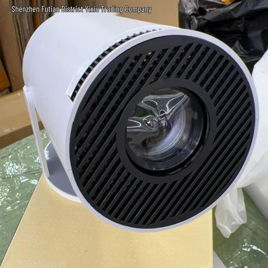 HY300Pro Smart Outdoor & Home Mini Projector with 180° Bubble Tube