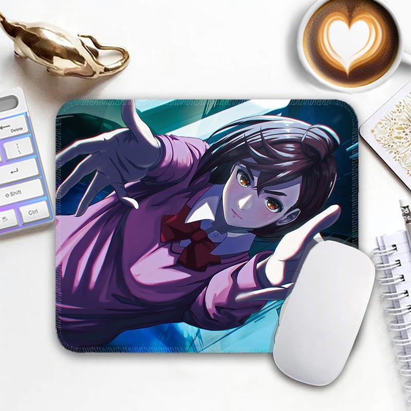 

Sexy Anime Standard Mouse Pad Edge Stitched Small Mizuhara Chizuru R_Rent A Girlfriend Anime Mousepad Non-Slip Office Mousemats 26x21cm