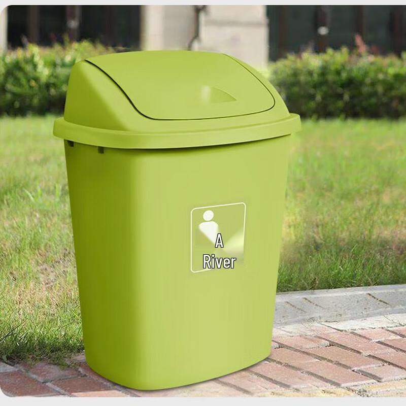 HUIHUADU 65L Commercial Waste Bin with Lid