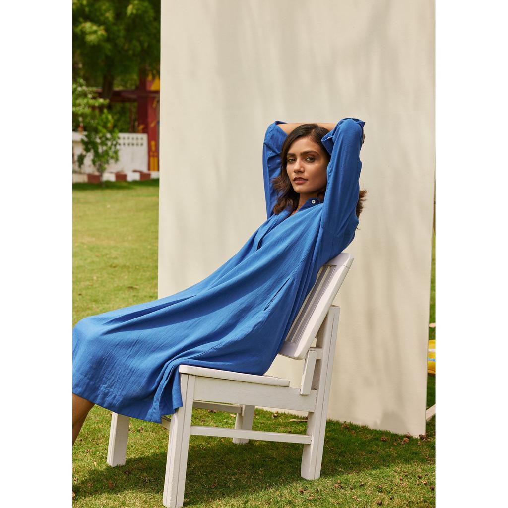 Vestido Casual de Verano sin Mangas con Cuello en V para Mujer Mezcla de Algodón y Lino Corte Relajado