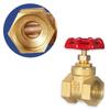 1Pcs Female Thread Brass Gate Valve 1/2" 3/4" 1" Water Valve Switch Valve