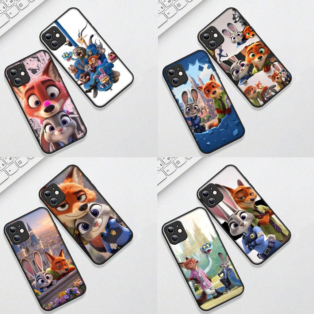 Phone Cover for Xiaomi Poco C75 C65 C71 C85 X7 X6 X5 F7 F8 Ultra F6 Pro Casing Case Zootopia Judy Garys Nick Zootropolis 2