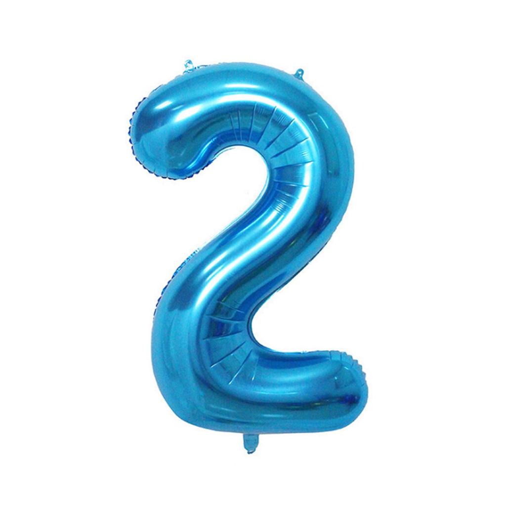 Globos de Aluminio con Número de 40 Pulgadas (EE. UU.) - Decoración de Fiesta