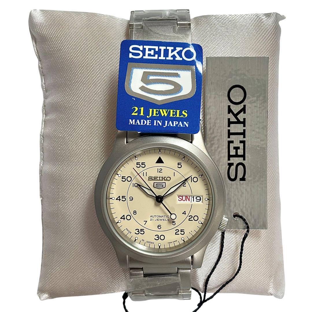 

[USED] Japan Made SEIKO 5 SNK803J1