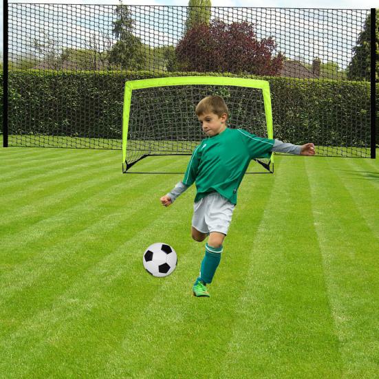 21x9,8ft/28,8x9,8ft Fußball Backstop Net Ball Sport Praxis Netting Barriere Verknotet