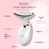 Beauskin Facial and Neck Care Lift Heating Beauty Facial USB for Face and with Gua 3 Modes Massager, 3-Mode Device, Roller, Charging, Neck, Sha,
