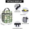 Cute Frog Lunch Box for Kids Women Men Green Lunch Bag Cooler Tote Reusable Insulated Container Gifts Office Picnic Travel Work
