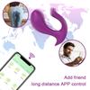 Bezdrátové dildo APP Bluetooth vibrátor Dámské dálkové ovládání Stimulátor klitorisu Zboží pro dospělé Noste vibrační sexuální hračky pro ženy