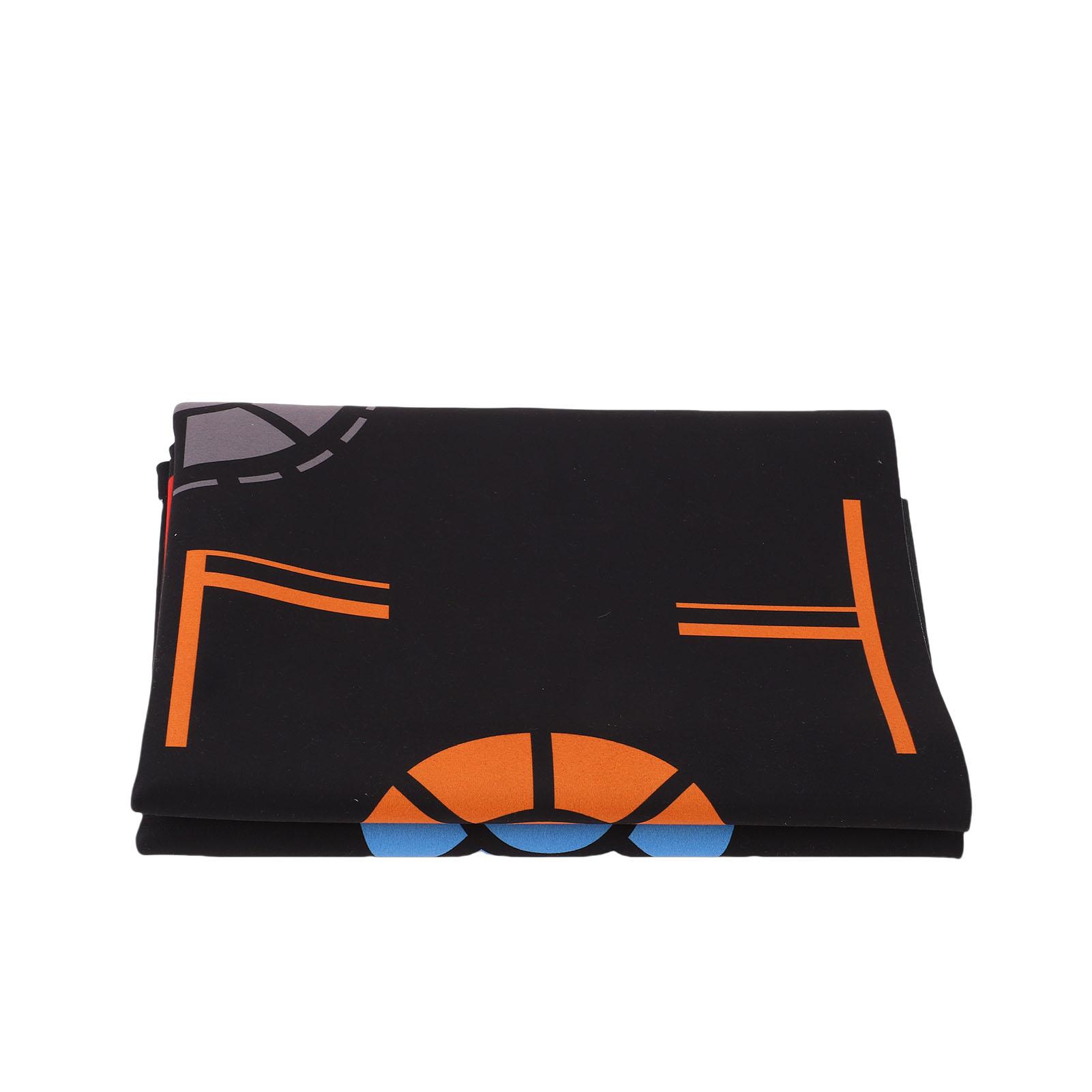 Football Training Mat Non Slip Foldable Indoor Soccer Skill Training Football Footstep Training Mat