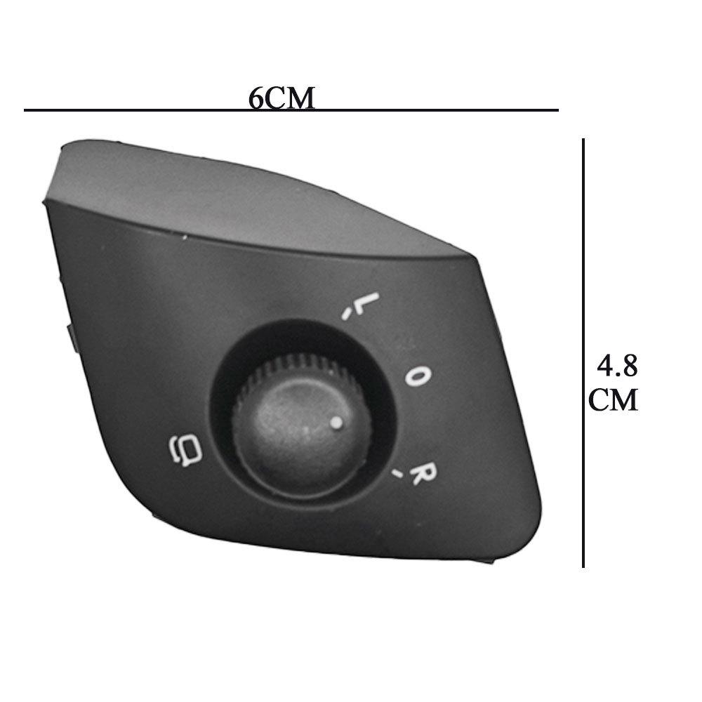 6J1959565: Electric Rearview Mirror Switch for 2008-2015 Volkswagen SEAT Cars
