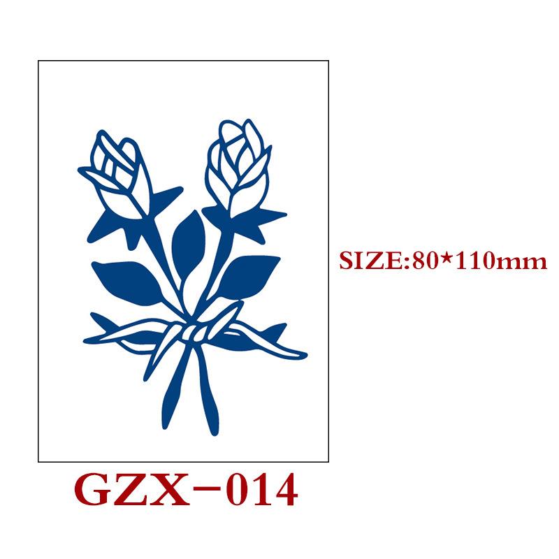 Herbal Semi-Permanent Tattoo Sticker, Semi-Permanent Tattoo Sticker, Waterproof, Sweat-Proof Tattoo