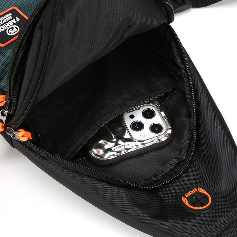Chest Bag Crossbody Small Sling Backpack Sling Bag for Men, Chest Bag Daypack Crossbody for Travel Sport Crossbody Backpack