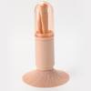 Multi Functional 4 in 1 Makeup Brush with Soft Bristles for Gentle Face Care for Travel or Home Cosmetic Beauty Needs