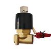 220V AC Normally Offenes Magnetventil aus Messing mit G1/4 Anschluss zur Steuerung von Wasser, Luft, Öl im Einsatz bei pneumatischen Geräten