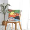 Smiling Friends Pillow Case  Kawaii Pillow Cover Graphic Pillowcases For Sofa Home Decor
