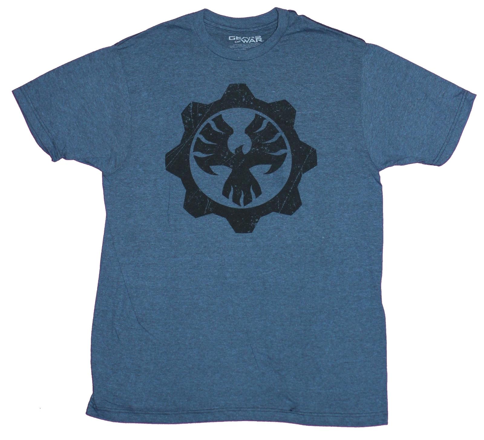 Gears of War 4 Adult New T-Shirt - Marcus Phoneix Fenix Logo Pic M