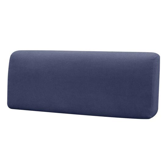 Housse de coussin de dinette RV imperméable à l'eau haute élasticité texture de particules de maïs couleur unie machine