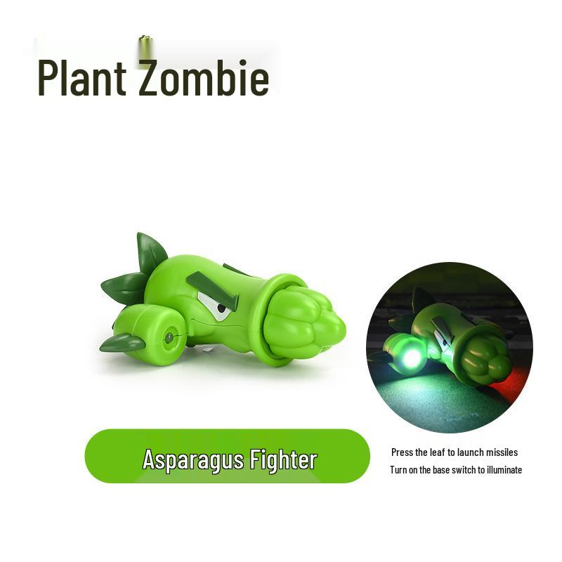 Plants Vs. Zombies Toy Set: Bewitching Mushroom, Fish Hook, Grassland Mine, Flaming Tree, Poison Pea