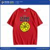 Human Stone Rose Lemon Name Printed Pattern Fashion Harajuku Trend Street Wear Men and Women Universal Shortsleeved Tshirt