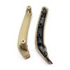 LHD RHD Interior Passenger Door Pull Handle Leather Cover With Inside Handle Assembly For BMW X3 X4 F25 F26