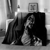 Michael Jackson Retro Printed  HD Blanket Soft Throw Blanket for Home Bedroom Bed Sofa Travel Office Solid Cover Blanket  Adults