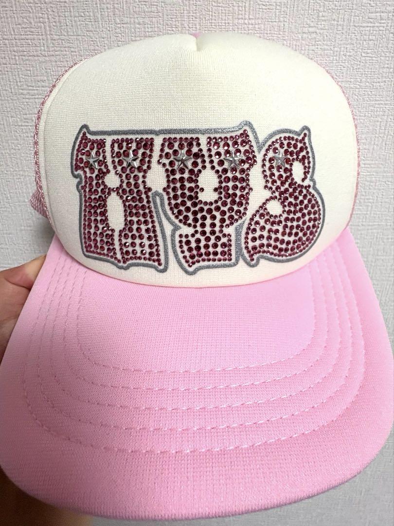 

[USED] HYSTERIC GLAMOUR Rhinestone Mesh Cap (Slightly Reduced Price)